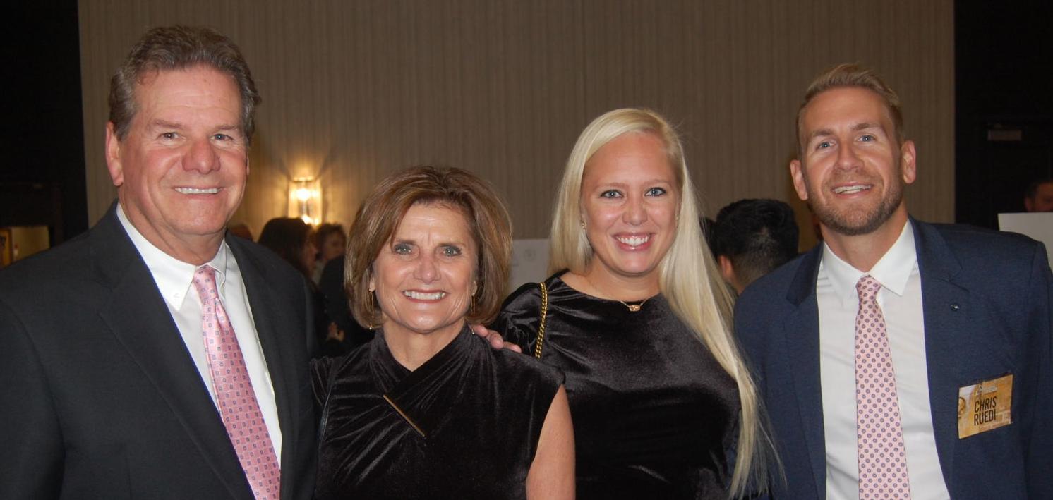John , Andrea, Abby and Chris Ruedi